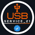 Логотип сервисного центра Usb Сервис